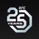 UFC 25 Years Logo v2