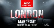 UFC London poster