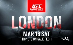 UFC London poster